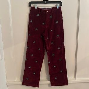 Boys vineyard vines 14 corduroy Christmas tree